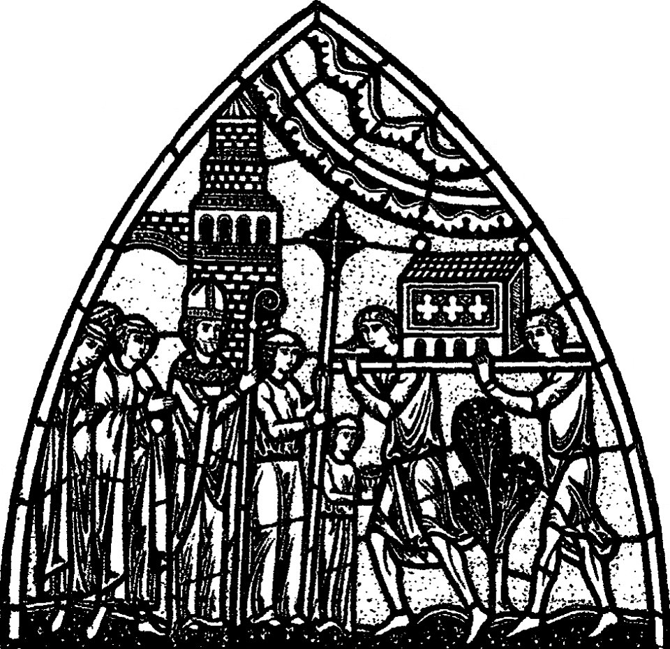 Les vitraux du Moyen âge et de la Renaissance dans la région lyonnaise - 034 - Cathédrale, reliques d'Irénée
