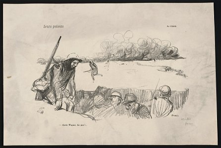 Leurs poisons. Après Wagner, les gaz! LCCN2015648127