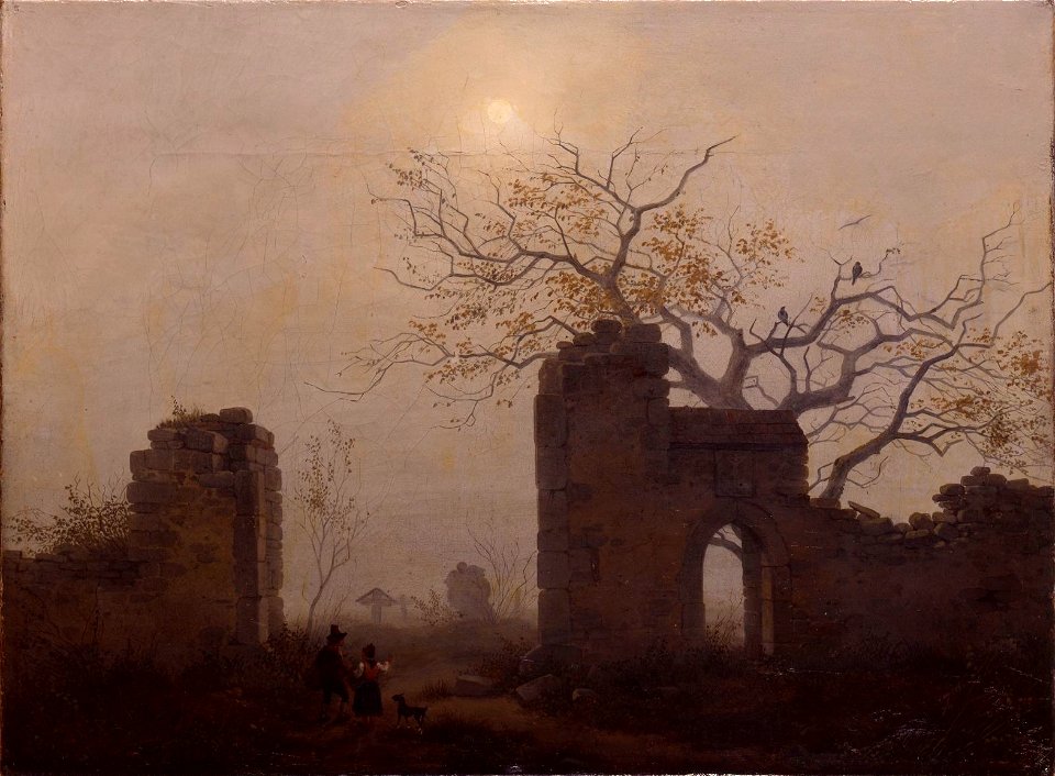 Carl Julius von Leypold - Kirchhofseingang (1832)