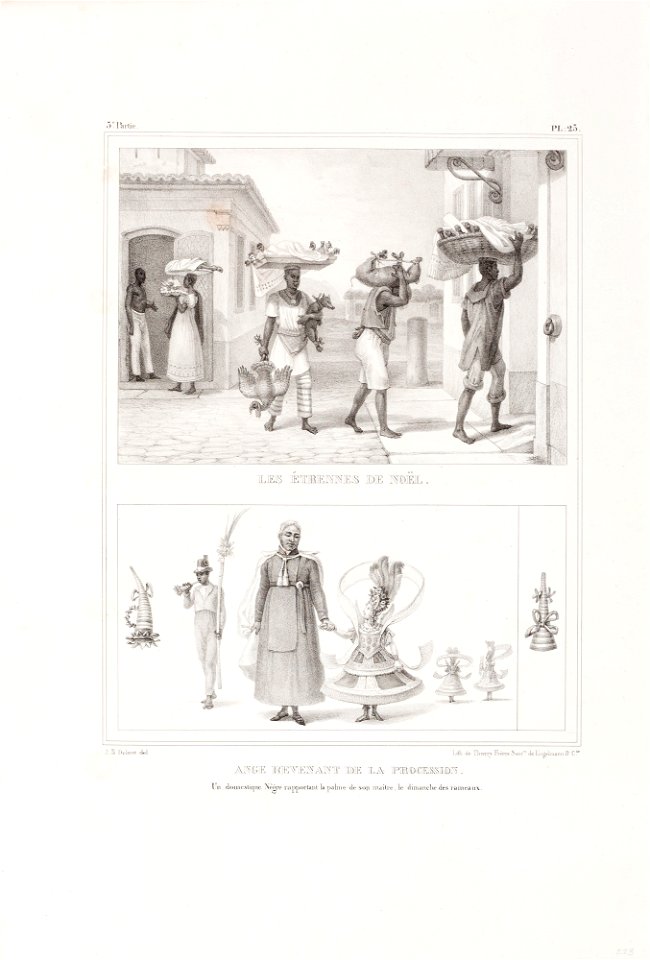 Les étrennes de noël (2), da Coleção Brasiliana Iconográfica