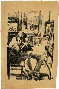 Lesser Ury Der Kunstkenner