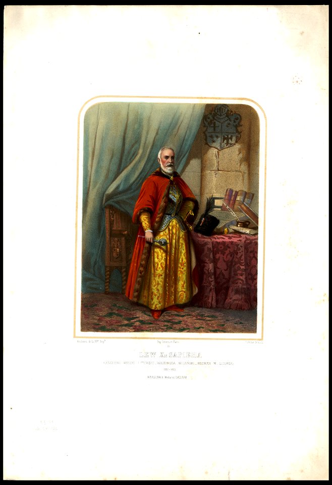 Leŭ Sapieha. Леў Сапега (C. Schultz, 1862)