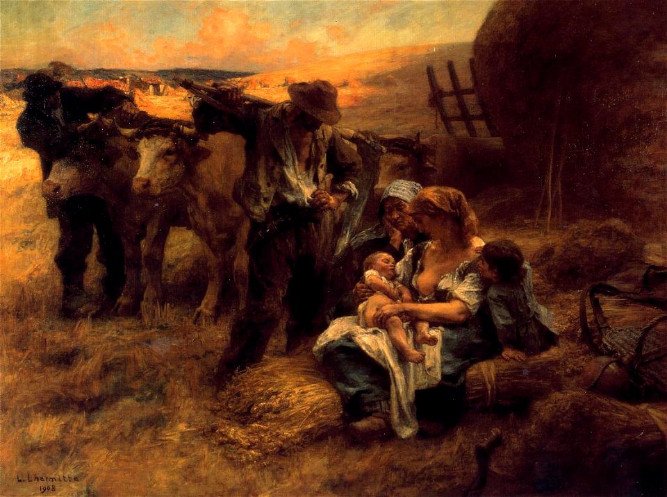Lhermitte - La Famille, 1908
