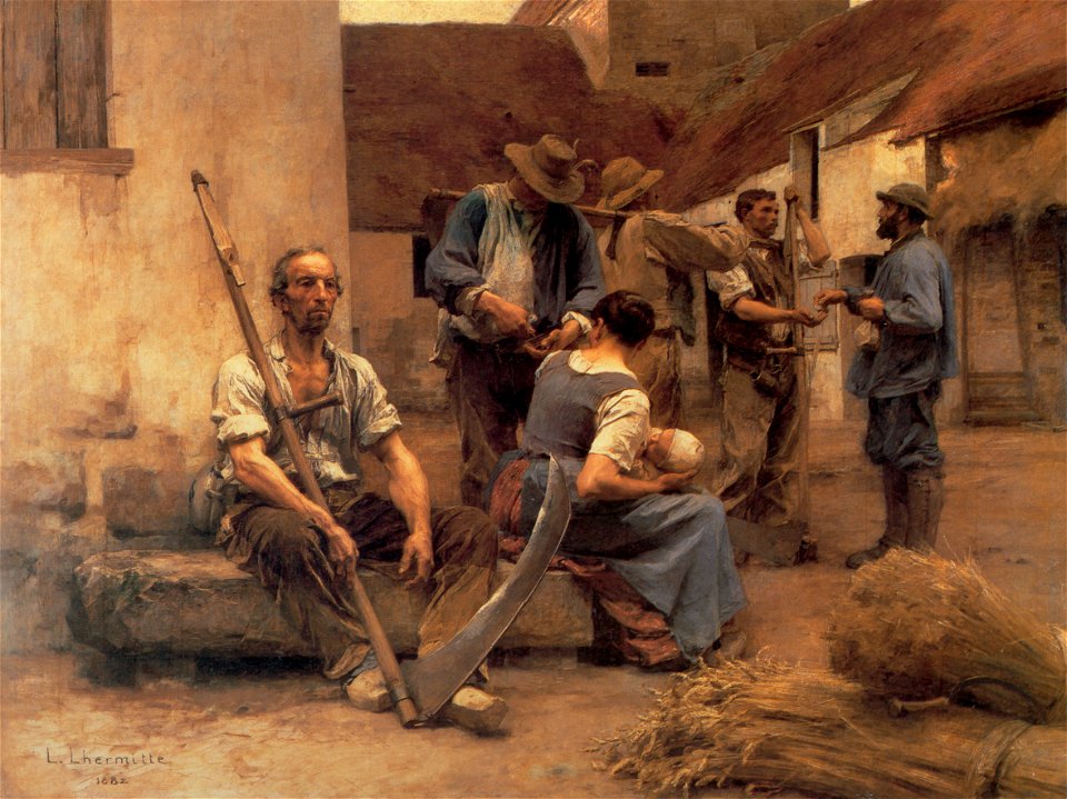 Lhermitte La Paye des moissonneurs