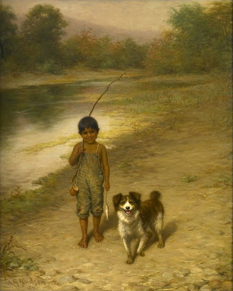Let Others Worry (No. 607) by Grace Hudson, 1927