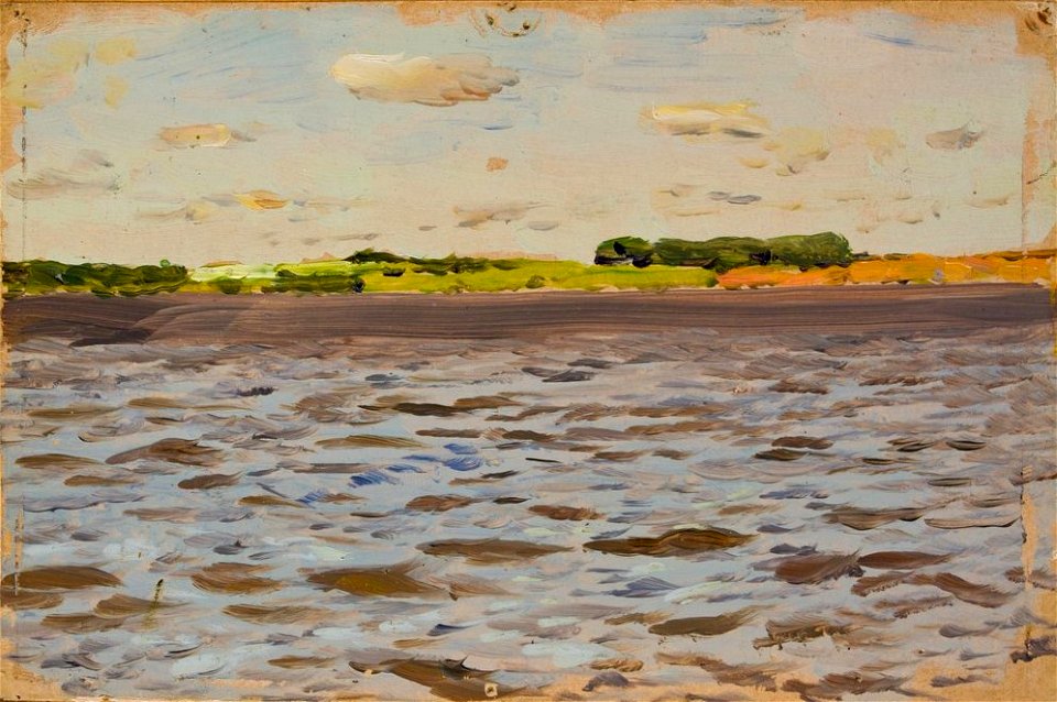 Levitan The Lake Windy day 1898 1899