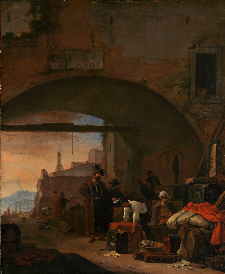 Levantijnse haven Rijksmuseum SK-A-2113