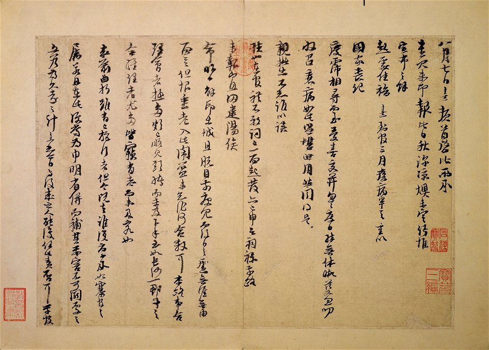 Letter on Government Affairs - Zhu Xi