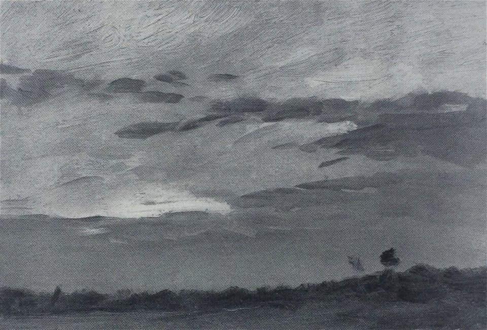 Levitan The sky study 1893rr
