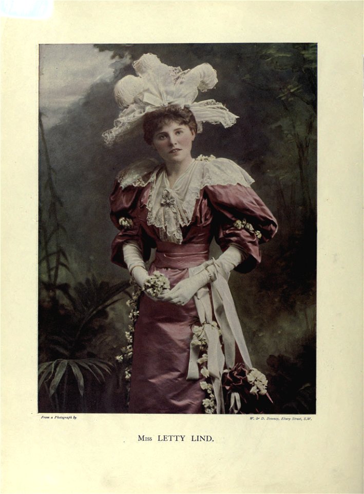 Letty Lind. W. & D. Downey