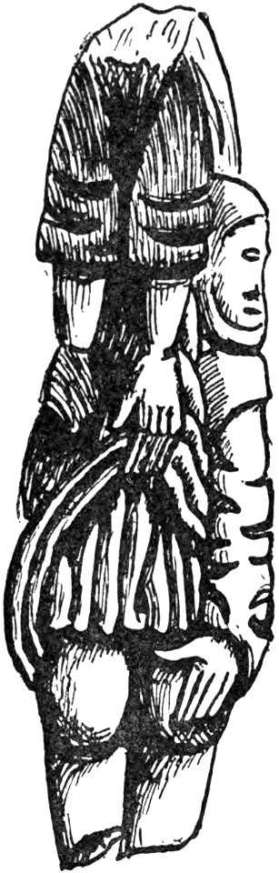 Letters from England, a statue