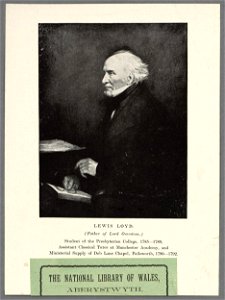 Lewis Loyd (Father of Lord Overstone) student of the Presbyterian College, 1785-1789 (5292131)