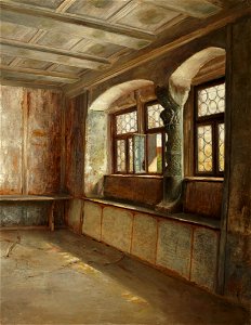 Lewis C. Lutz - Rothenburg Interior - 1998.279 - Indianapolis Museum of Art