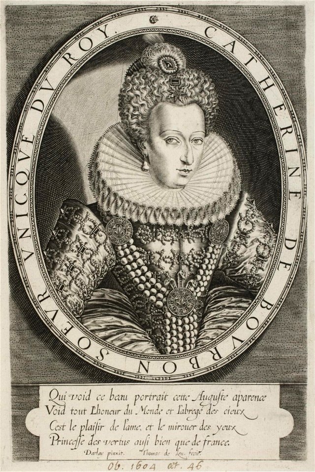 Leu, Thomas de - Catherine de Bourbon