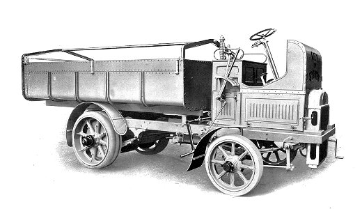 Leyland petrol road waggon (Rankin Kennedy, Modern Engines, Vol V)