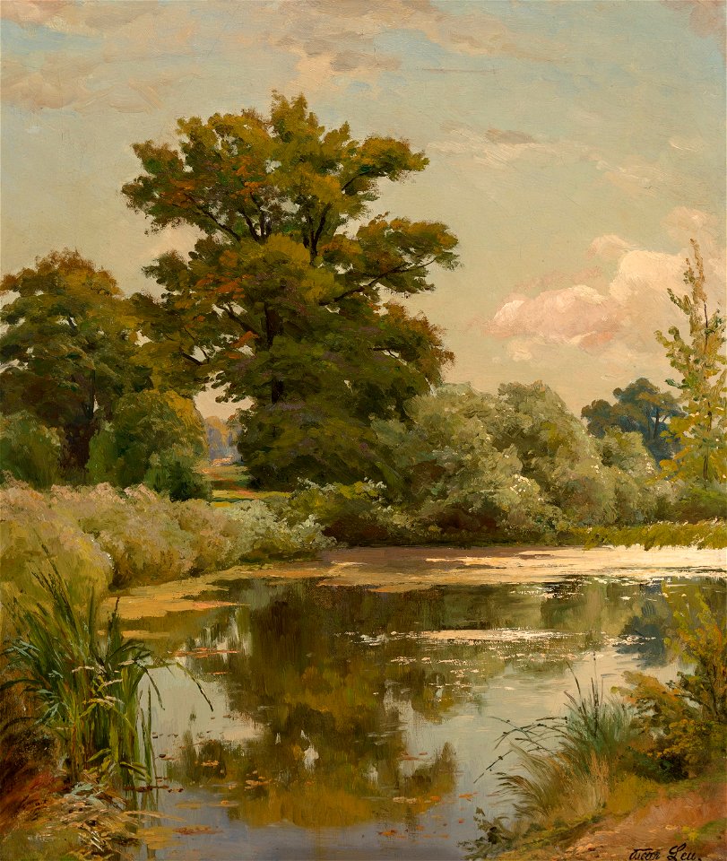 The Pond by Oscar Leu