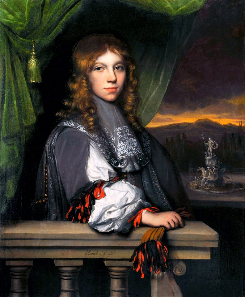 Leveck-portret mattheus eliasz van den broucke-1665