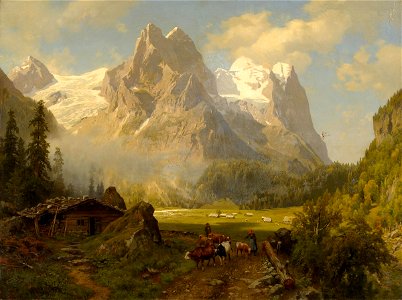 August Wilhelm Leu Matterhorn