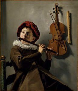 Judith Leyster - Boy playing the Flute - Google Art Project