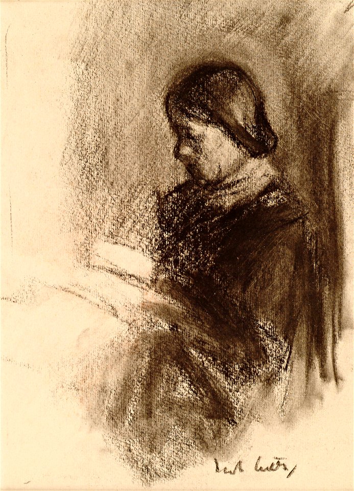 Lezende vrouw, Jakob Smits, Jakob Smits Museum, 0190