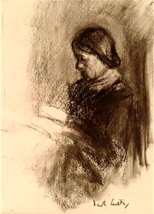Lezende vrouw, Jakob Smits, Jakob Smits Museum, 0190