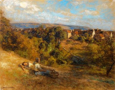Léon Augustin Lhermitte - Le repos des paysans
