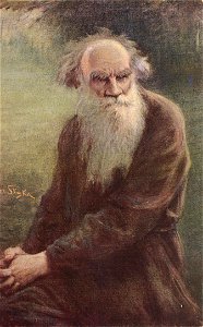 Lev Nikolayevich Tolstoy by Styka
