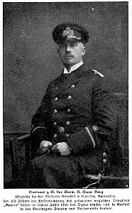 Leutnant zur See der Seewehr II Hans Berg Illustrirte Zeitung 1916