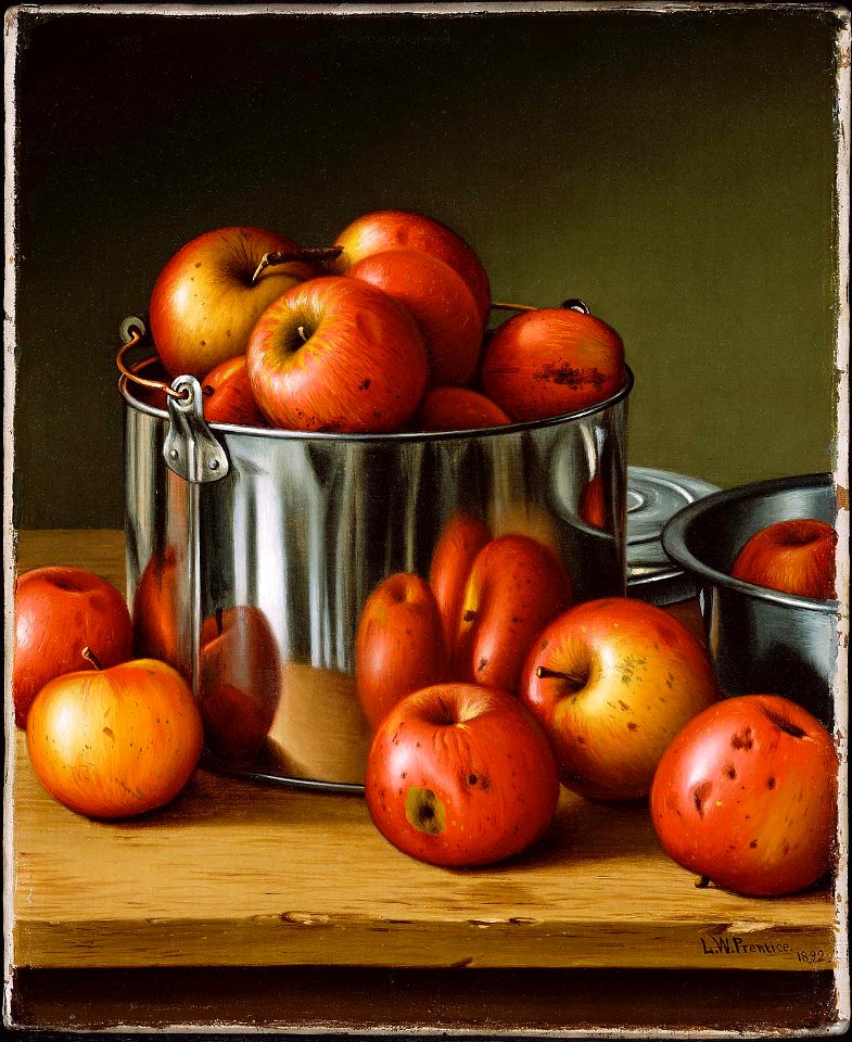 Levi Wells Prentice - Apples in a Tin Pail - 1978.468 - Museum of Fine Arts