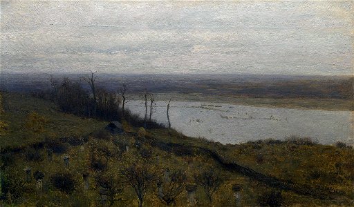 Levitan High water on the Sura 1887