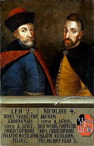 Leŭ, Mikałaj Sapiehi. Леў, Мікалай Сапегі (1709)