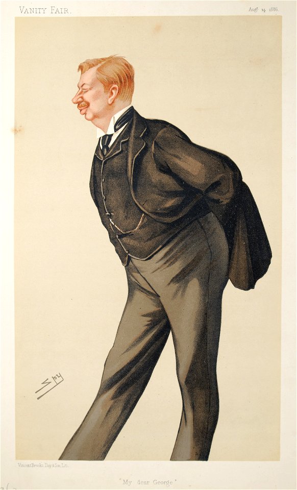George Granville Leveson-Gower, Vanity Fair, 1886-08-14