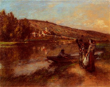Lhermitte - Le passeur, 1911