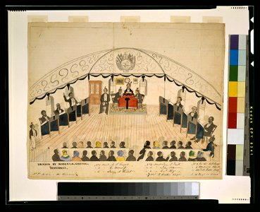 Liberian senate) - drawn by Robert K. Griffin, Monrovia LCCN96521350