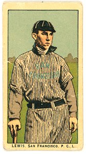 Lewis, San Francisco Team, baseball card portrait LCCN2008677336