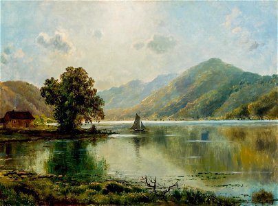 River Landscape, Lake George by Edmund Darch Lewis