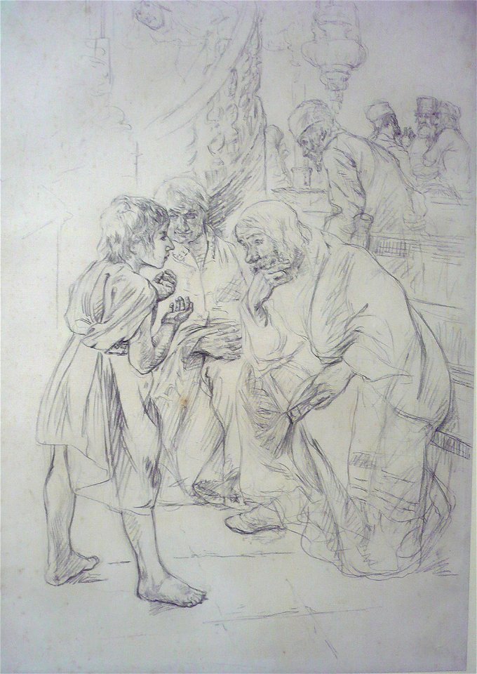 Liebermann Skizze Jesus