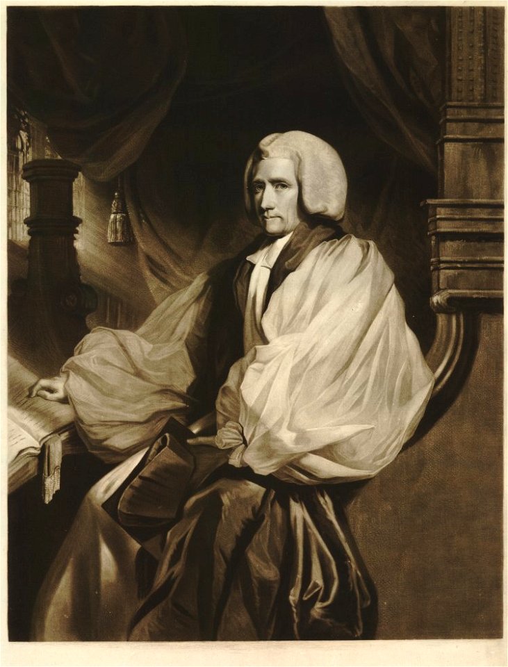 Lewis Bagot LLD Bishop of St Asaph by Samuel William Reynolds