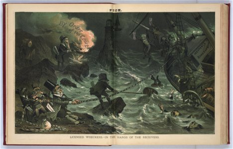 Licensed wreckers - in the hands of the receivers - J. Keppler. LCCN2012645631
