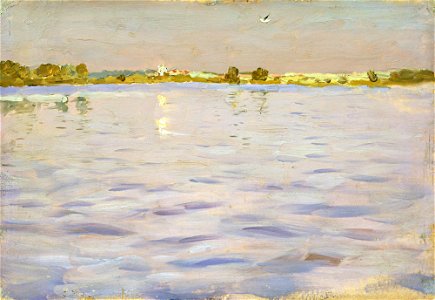 Levitan The last rays The Lake gtg