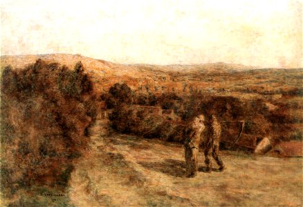 Lhermitte - Le Retour des champs, 1921