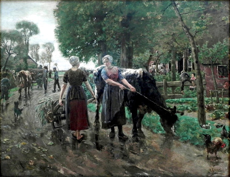 Liebermann Holländische Dorfstraße