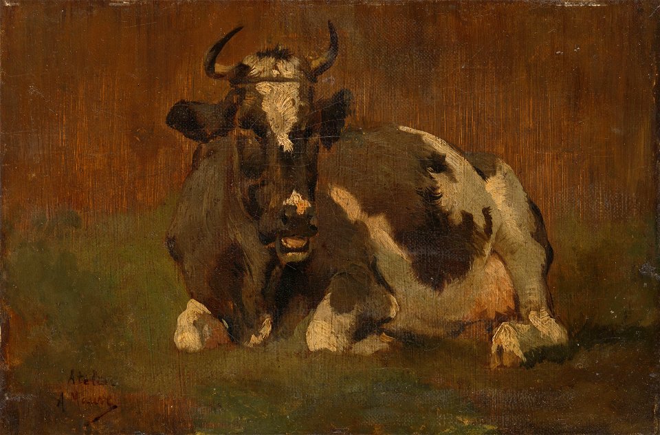 Liggende koe Rijksmuseum SK-A-2932