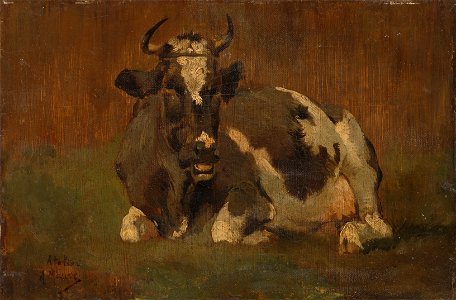 Liggende koe Rijksmuseum SK-A-2932