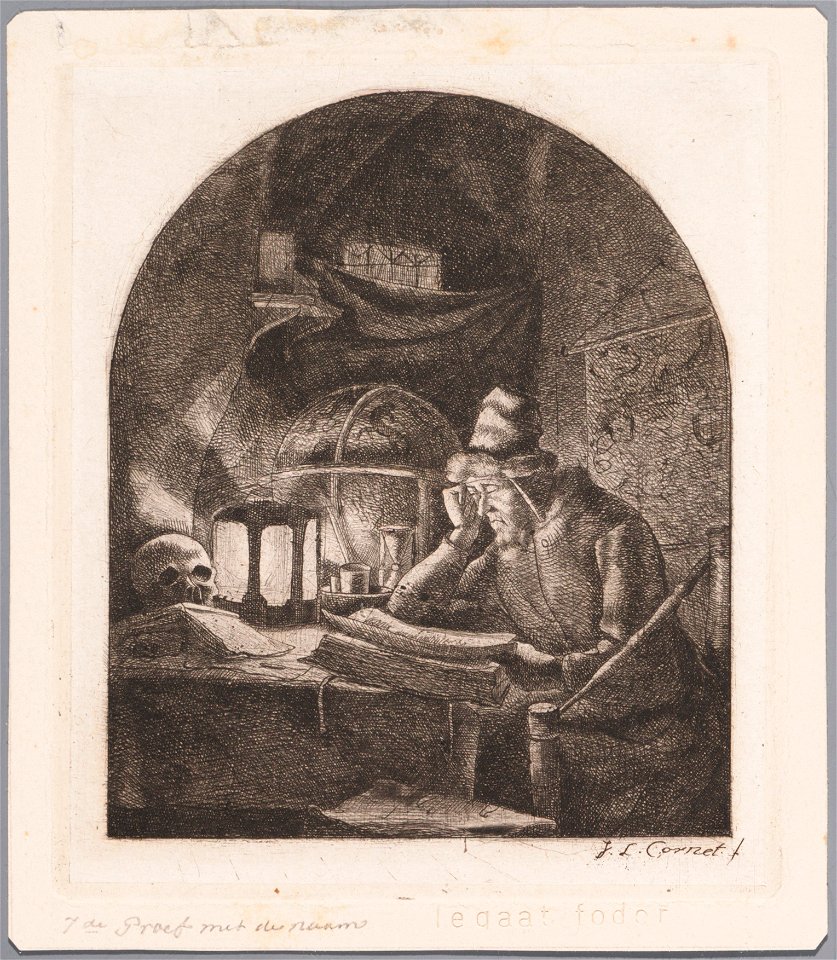 Lezende man, objectnr A 12265