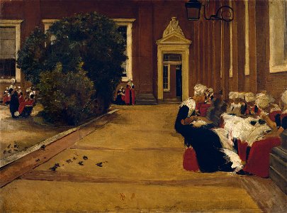Max Liebermann - Amsterdamer Waisenmädchen (Studie) - Google Art Project