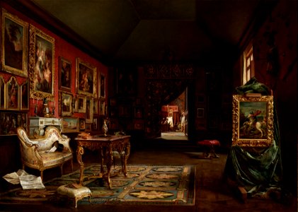 León y escosura-estudio del pintor-prado