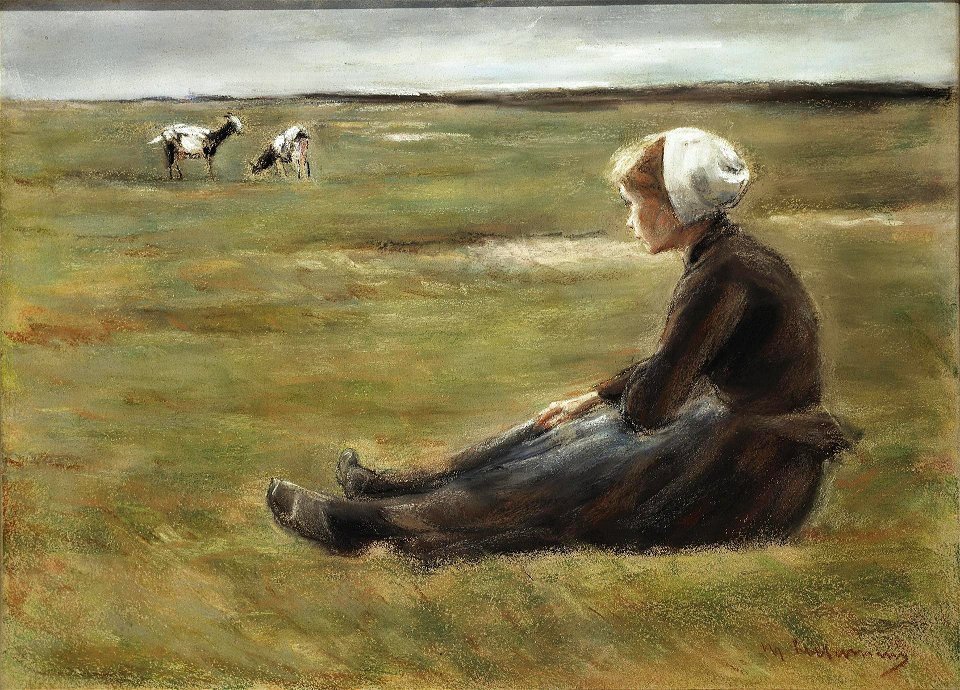 Max Liebermann - Im Feld