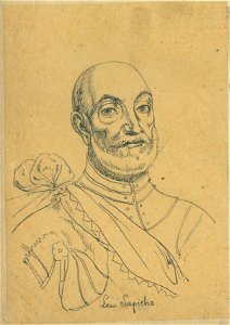Leŭ Sapieha. Леў Сапега (W. Hondius, 1621; Z. Gloger, 1900)