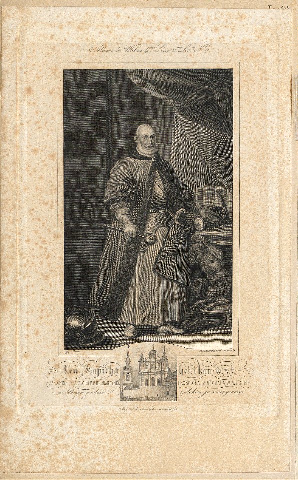 Leŭ Sapieha. Леў Сапега (M. Padalinski, 1849) (2)
